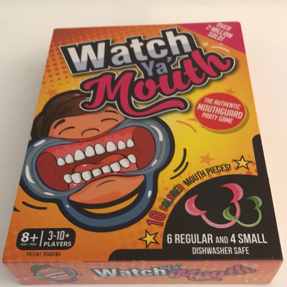 NIB Watch ya’ Mouth Mouthguard Party Game